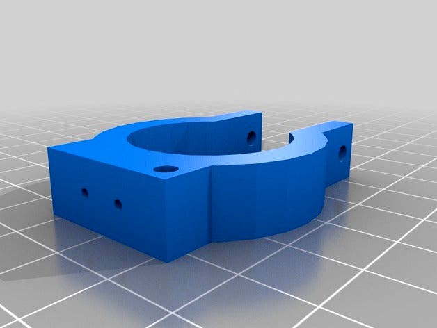 MPCNC Endstop Clamp by AmperCZ