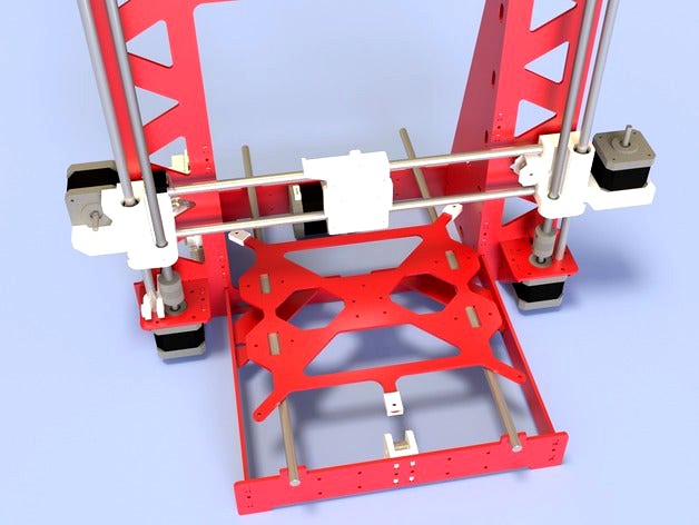 Prusa i3 Steel X axis by ronindev