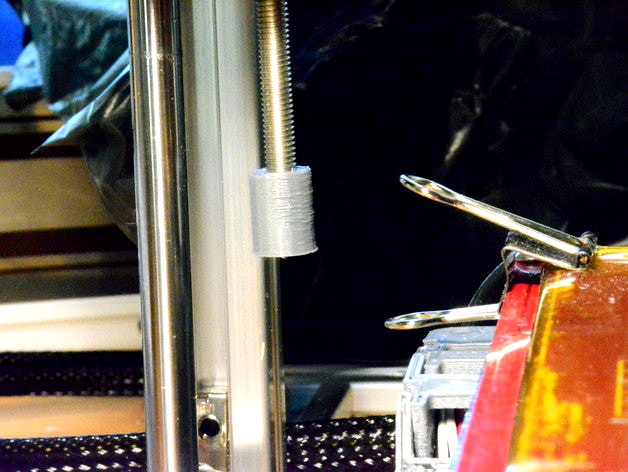 Threaded Rod Cap by andrerc 3d model