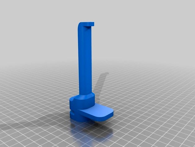 Zortrax Spool Holder for Taulman (75mm long, 16mm wide) by ncr