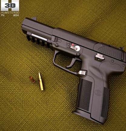 FN Five-seven 3D Model