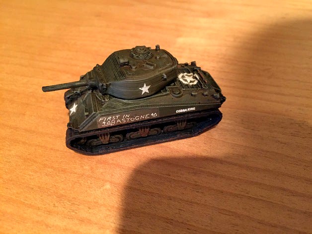 M4A3E2 "Jumbo" Sherman Tank by manifold_destiny