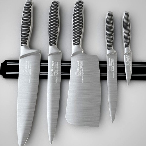 Knife Set 3D Model