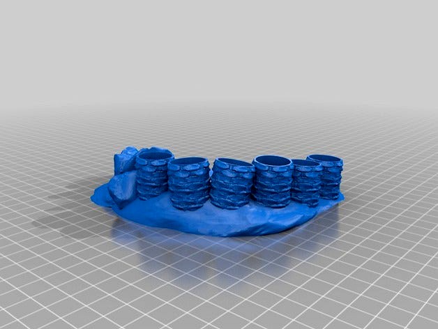 Gabion Fortification by onebitpixel