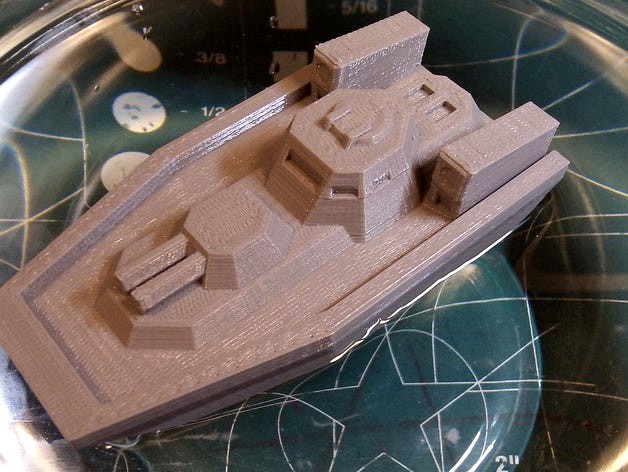 Gunboat Mk.II (Narwhal)  by ModelBuilderBen