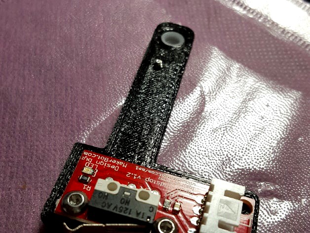 Arm for auto leveling to reuse Z endstop (with gCode) by clickticnic