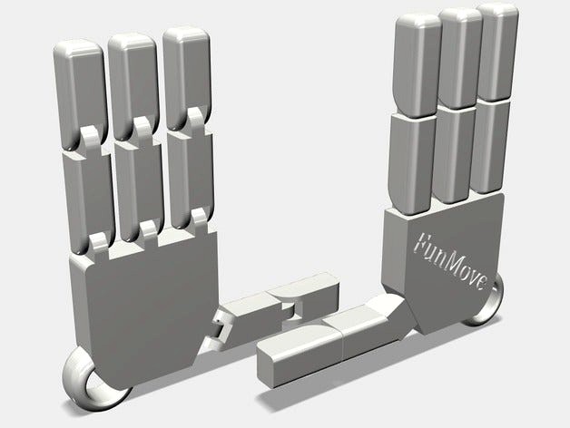 Mini movable Hand_FunMove by FunMove