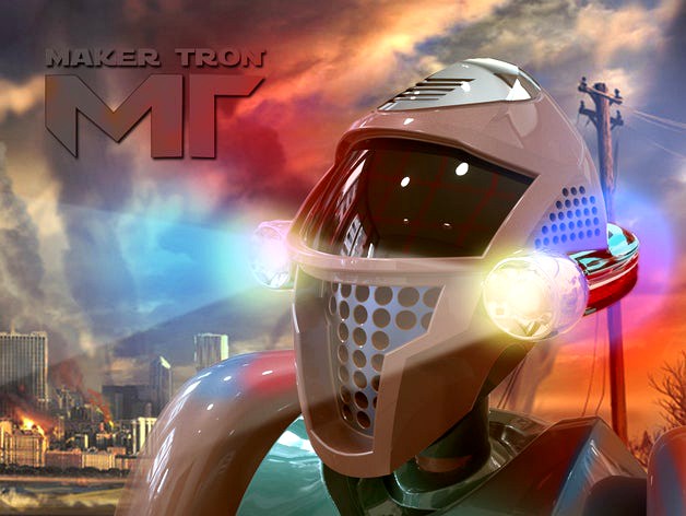 Maker Tron Rescue Squad by firecardenal