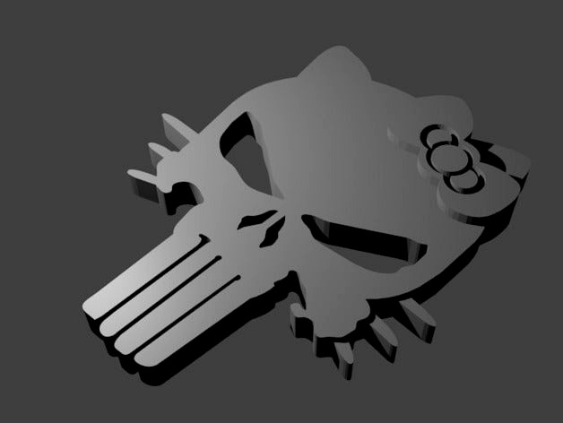 Hello Punisher/Hellokitty, punisher by Maztah