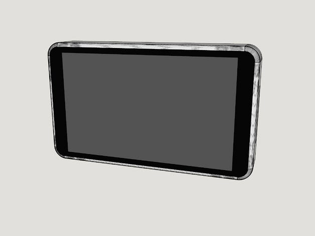 Raspberry Pi 7in Touchscreen Enclosure by GlitchTech