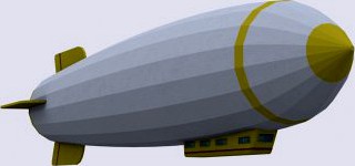 Zeppelin 3D Model