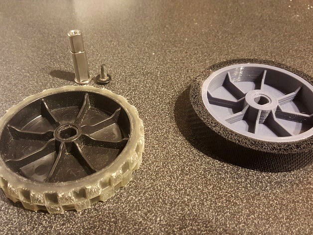 Neato XV Series Replacement/Upgrade wheel by xecutor