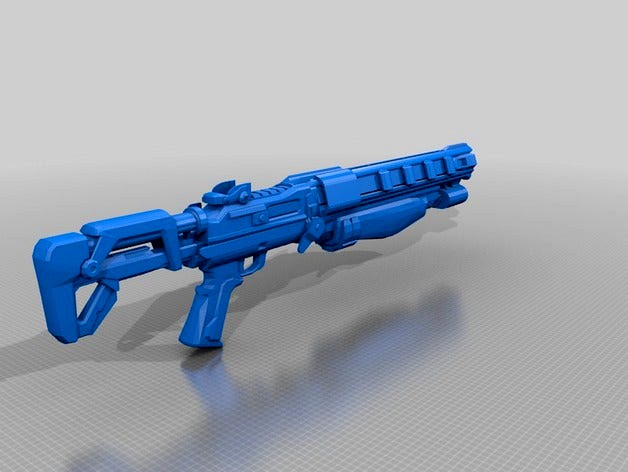 (Legendary) Destiny "The Crash" Shotgun by ThatOneGuyWhoDoesThings