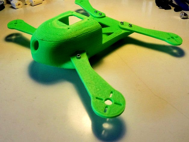 "Frog" Quadcopter (250 FPV) by Bitfrost
