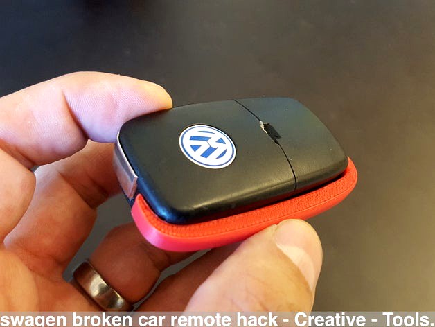 Volkswagen broken car remote hack by CreativeTools