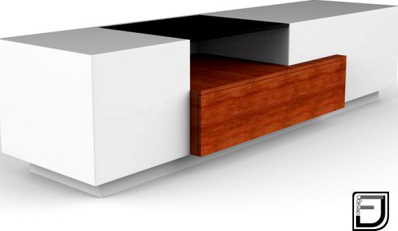 Tv Stand 3 3D Model