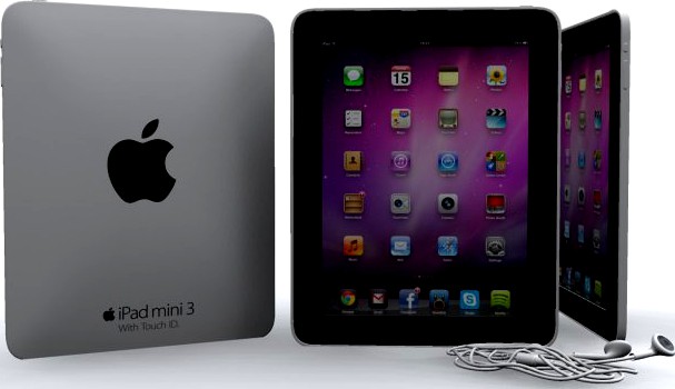 Ipad Mini II 3D Model