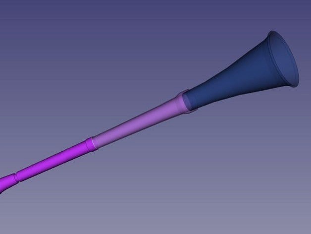 Vuvuzela - original design by Redsalamander