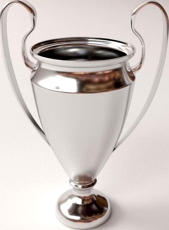 Silver Cup 3D Model