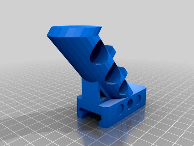Airsoft Angled Foregrip by ZENIRVAS