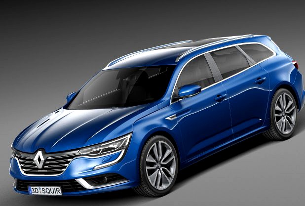 Renault Talisman Estate 2016 3D Model