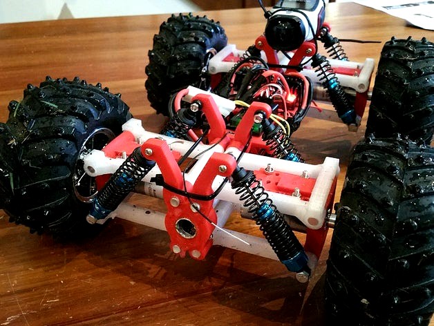 Off Road, 4wd (or 6wd) RC Car by davidbec08