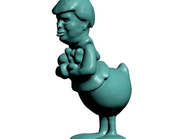 "THE DONALD" DUCK by threefer