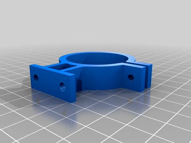 Resized bracket for drill press by mouseas