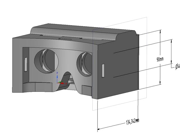 Xiaomi Mi4 VR Headset by Gby