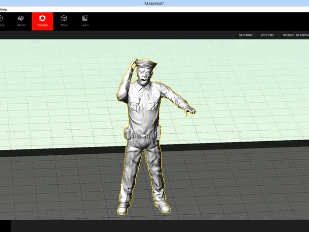 policeman policia by copy3d