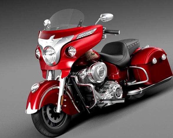 Indian Chieftain 2015 3D Model
