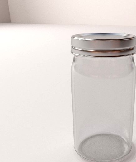 Mason Jar 3D Model