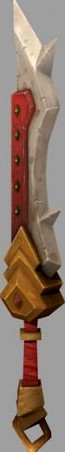 Low Poly Sword 3D Model