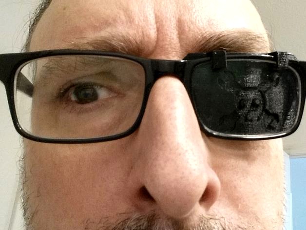 Hackaday Jolly Wrencher Clip On Eye Patch by paulgeneres