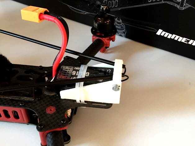 Foldable receiver mount Graupner GR-16 (e.g. for the Vortex) by Buddinski88