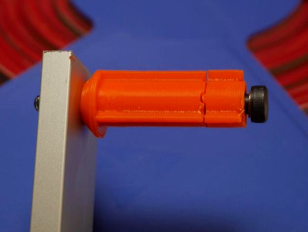 SMD Component Reel / Film Reel Holder/Hub (parametric) by blatantsubtlety