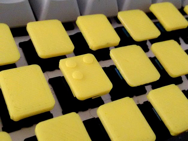 Braille Keyboard Caps by CheesyTech