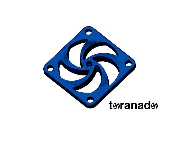 Toranado 30x30mm 12VDC Cooling Fan Cover by Toranado3D
