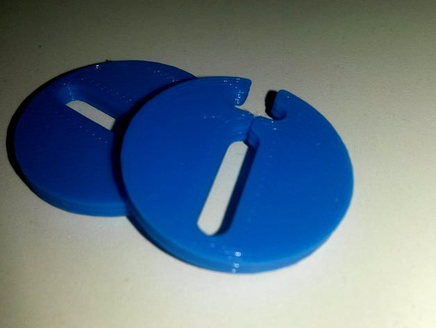 Shopping trolley token by LinusHack