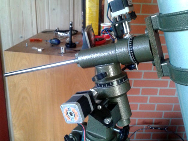 Equatorial telescope mount drive. by HSB