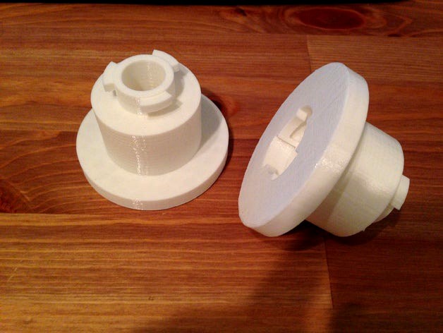 Large Makerbot Spool Interlocking System by CorrruptID