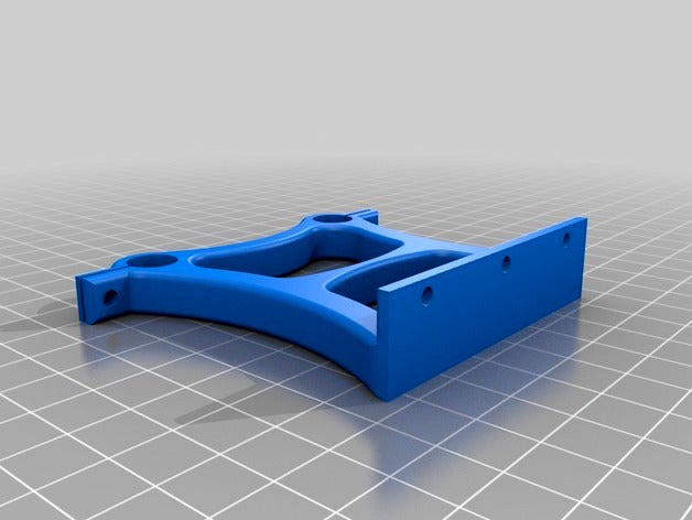 Black Manta Quadrocopter Gimbal Rail by Thinkdifferent