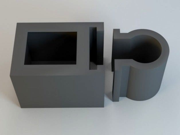 Filament guide with filter compartment by phil_thy