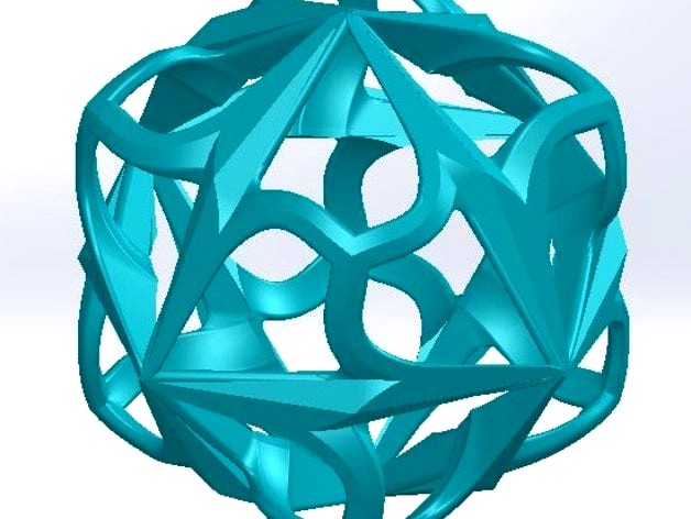 Tri-Spherical Sculpture by Dizzy