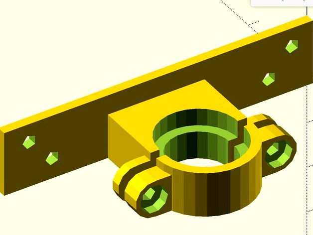 Printi3 Hotend Mount by toxuin
