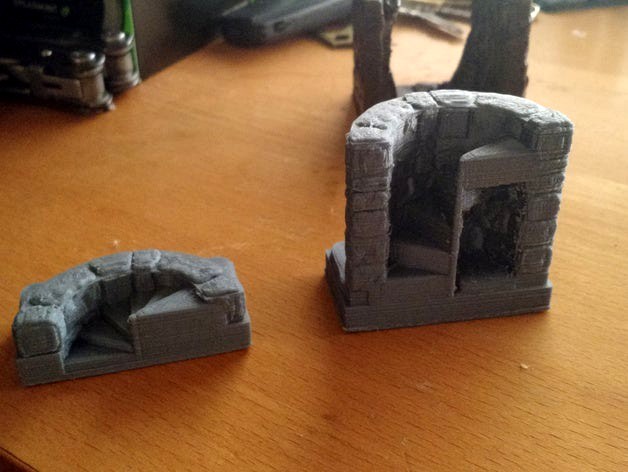 Spiral Stairs - Compatible with OpenForge D&D Dungeon Tiles by xloud