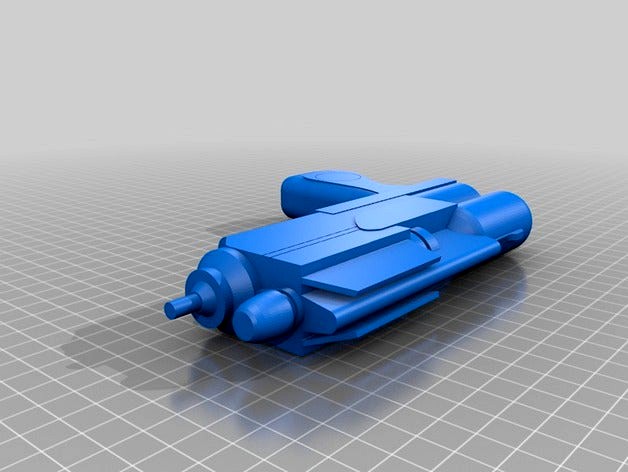 Hera Syndulla Blaster by 3dmi-go