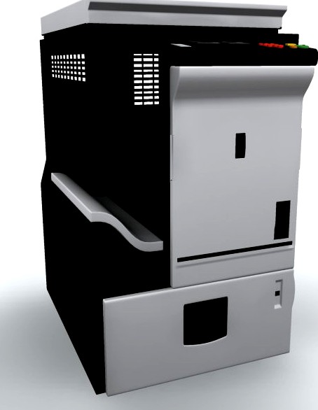 Photocopier Machine IV 3D Model