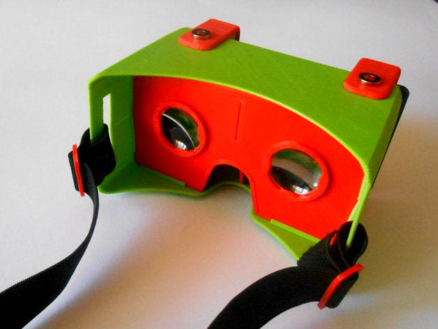 Printed Google Cardboard by TanyaAkinora