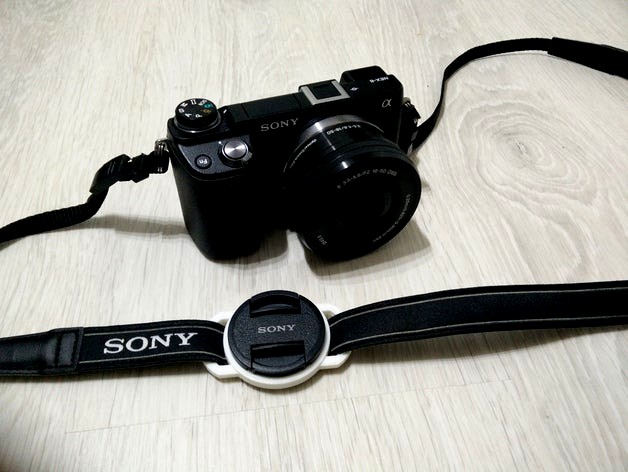 Universal Lens Cap Holder for 40.5mm - [Sony NEX 6] by ps915